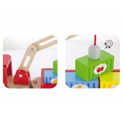 Crane Truck With Block Shipping Containers -Toy Specialty Store viga crane truck3