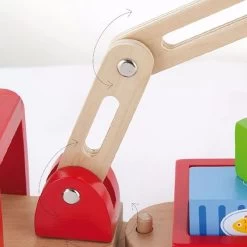 Crane Truck With Block Shipping Containers -Toy Specialty Store viga crane truck3a