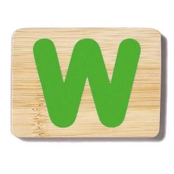 EverEarth Name Train Letter - W